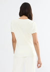 Triumph Short Sleeve Pyjama Top, Cream