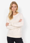 Soyaconcept Blissa Round Neck Sweater, Cream