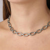 Dyrberg/Kern Jam Link Necklace, Silver