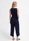 Barbour Womens Penrose Wide Leg Jumpsuit, Navy