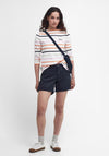 Barbour Womens Hawkins Stripe Top, Cloud
