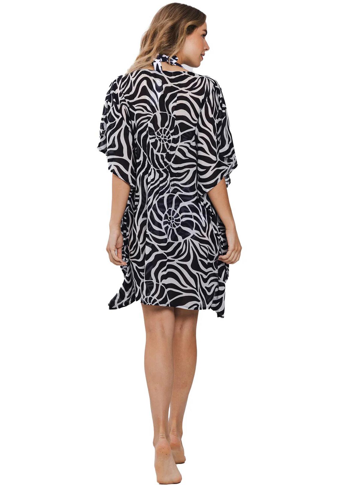 Pastunette Print Cover Up, Navy