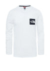 The North Face Men’s Fine Long Sleeve T-Shirt, White