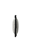 Scatter Box Yara Tassel Trim Boucle Cushion 45x45cm, Natural & Black