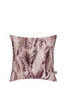 Scatter Box Aven Feather Print 45x45cm Cushion, Pink & Gold