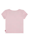 Levi’s Baby Girl Batwing Short Sleeve Tee, Pink