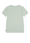 Levi’s Girls Batwing Logo Short Sleeve Tee, Green