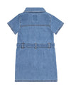 Levi’s Older Girl Short Sleeve Denim Dress, Blue
