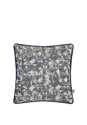 Scatter Box Joni Abstract Cushion 43x43cm, Blue/Silver