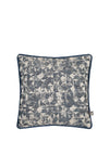 Scatter Box Joni Abstract Cushion 43x43cm, Blue/Silver