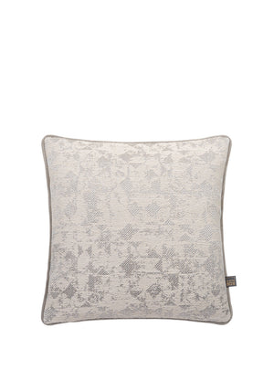 Scatter Box Joni Abstract Cushion 43x43cm, Cream/Silver