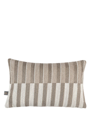 Scatter Box Everett Woven Stripe Cushion 35x50cm, Natural