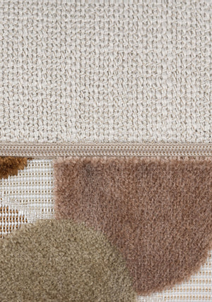 Scatter Box Idris Rectangle Cushion 40x60cm, Brown Multi