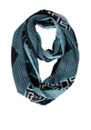 Cecil Multi Print Loop Scarf, Black