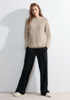 Cecil Moulin Knitted Sweater, Simply Beige
