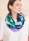 Street One Print Loop Scarf, Multicolour