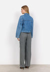 Soyaconcept Dolores Short Denim Jacket, Mid Wash Denim