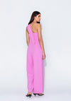 Kameya One Shoulder Wide Leg Jumpsuit, Pink
