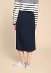 White Stuff Penny Midi Skirt, Dark Navy