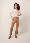 White Stuff Twister Slim Leg Chino Trouser, Mid Tan