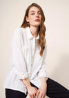White Stuff Sophie Organic Cotton Shirt, Pale Ivory