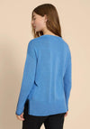 White Stuff Olive Crew Neck Pullover Jumper, Chambray Blue