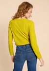 White Stuff Clara Basic Cotton T-Shirt, Deep Yellow