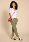 White Stuff Bella Broderie Mix Top, Brilliant White