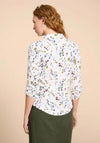 White Stuff Annie Jersey Print Shirt, White