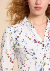 White Stuff Annie Jersey Print Shirt, White