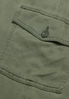 White Stuff Arlo Tencel Cargo Trouser, Mid Green