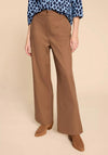 White Stuff Belle Wide Leg Trouser, Mid Tan