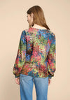White Stuff Iris Floral Print Top, Pink
