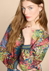 White Stuff Iris Floral Print Top, Pink