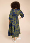 White Stuff Lucy Eco Vero Maxi Dress, Navy Print