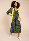 White Stuff Lucy Eco Vero Maxi Dress, Navy Print