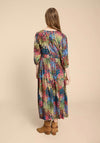 White Stuff Lucy Eco Vero Maxi A-Line Dress, Pink Print