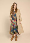 White Stuff Lucy Eco Vero Maxi A-Line Dress, Pink Print