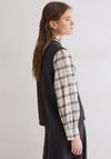 Yerse Rosi Wool Blend Knit Vest, Grey