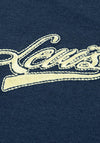 Levis Older Girl Boxy Short Sleeve Tee, Navy