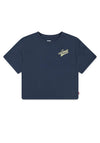 Levis Older Girl Boxy Short Sleeve Tee, Navy