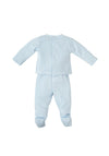 Babidu Baby Boy Rabbit 2 Piece Knit Set, Blue