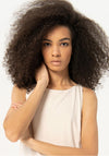 Surkana Wide Stap Elastic T-Shirt, White