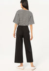 Surkana Poplin Wide Leg Trousers, Black