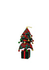 Kaemingk Expandable Tartan Christmas Tree, Small