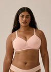 Naturana Side Smoother Non Wired Bra, Pink
