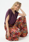 Surkana Aloe Vera Wide Leg Trousers, Multi