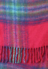 Peace Of Mind Miranda Fringed Detail Scarf, Hot Pink