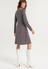 Surkana Unique Print Wrap Mini Dress, Multi