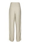 Vero Moda Eli Herringbone Straight Leg Trousers, Beige